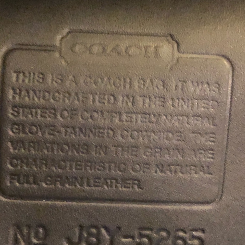 Vintage Coach Briefcase.